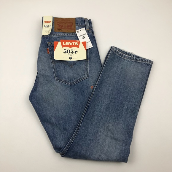 levi's 505c orange tab